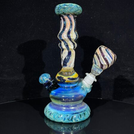 Dichro Genie Lamp Bong Glass Pipe Molten Imagination