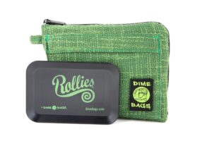 All In One Padded Pouch - 10" Accessory Dime Bags Forest