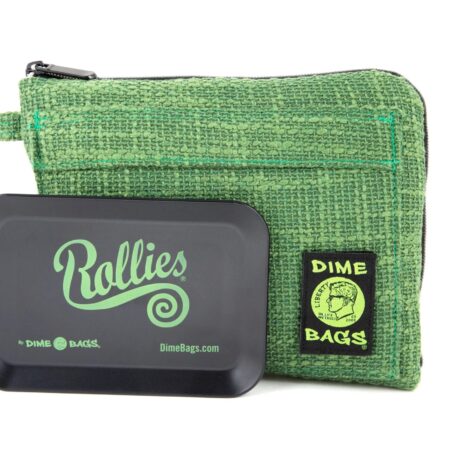 All In One Padded Pouch - 10" Accessory Dime Bags Forest