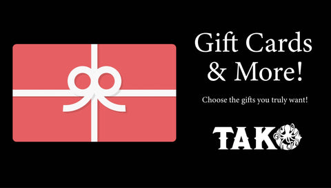Tako Glass Gift Cards