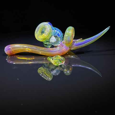 Heady Glass Pipe by Dosh Glass