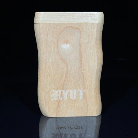 Short Wooden Magnetic Dugout With Matching One Hitter - Maple