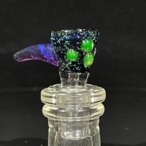 Horned Crushed Opal Martini Slide Accessory Sandberg Glass