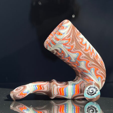 Heady Saxophone Sherlock Glass Pipe Slob Glass