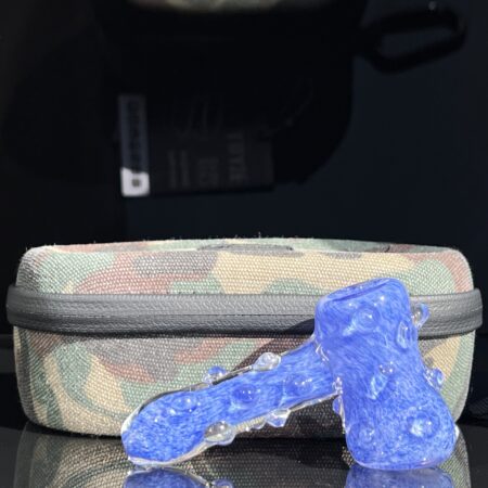 Sky Blue Marble Hammer + Ryot Headcase Combo Glass Pipe TG