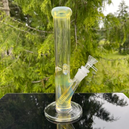 10" Fume Straight Tube Bong Glass Pipe TG