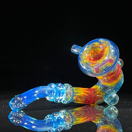 Molten Vortex Rewigged Sherlock Glass Pipe Keys Glass