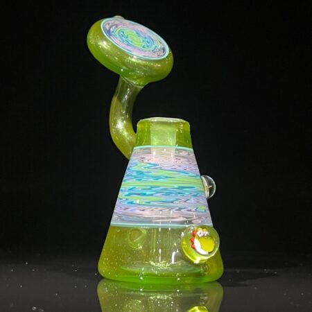 Green Machine Hybrid Rig Glass Pipe Keys Glass