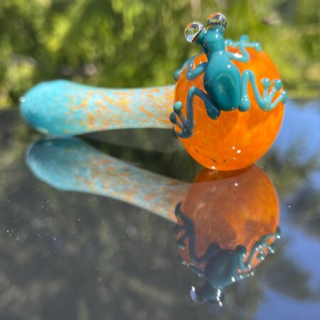 Frog Spoon Glass Pipe Beezy Glass