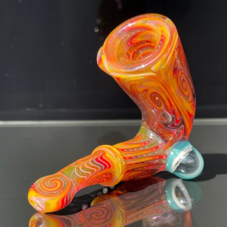 Heady Saxophone Sherlock Glass Pipe Slob Glass