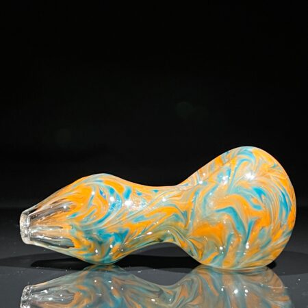 Rainbow Fish Spoon Pipe Glass Pipe Humboldt