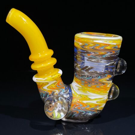 Mystery Inc. Wig Wag Earl-Lock Pipe Glass Pipe Keys Glass