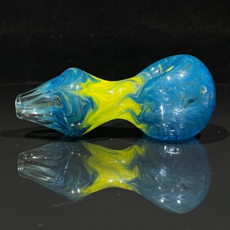Sapphire Sunrise Spoon Pipe Glass Pipe Humboldt