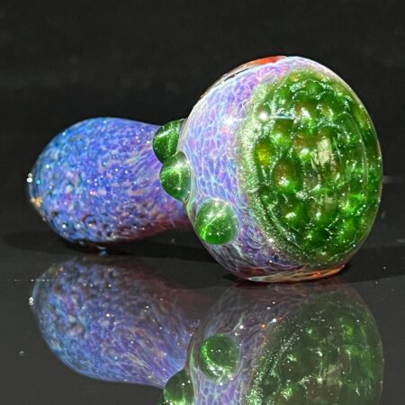 Might Moss Purple Nebula Pipe Glass Pipe Tako Glass