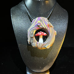 Mushroom Pendant Functional Art