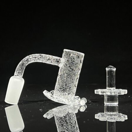 14 mm 90° Clouds Quartz Banger Accessory TG