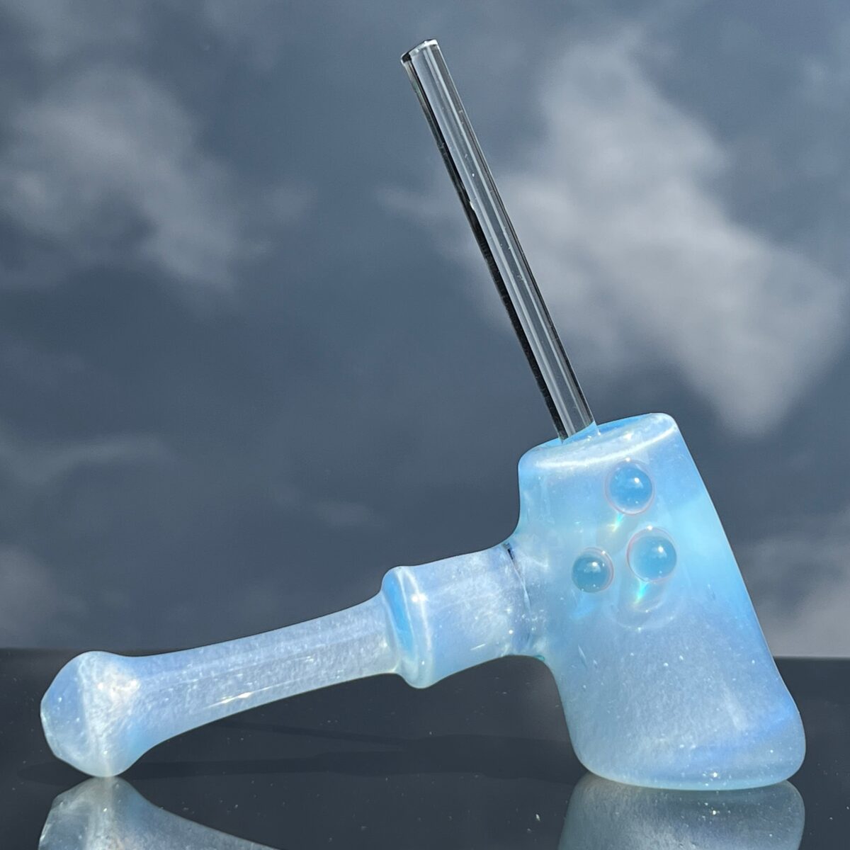 Glacial Melt Hash Hammer Glass Pipe Sugar Shack