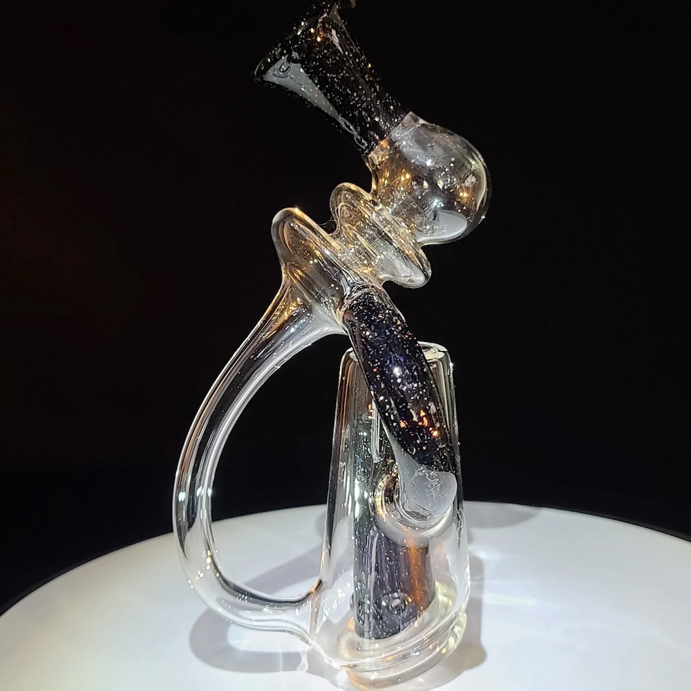 Puffco Peak Klein Recycler Attachment Glass Pipe Tako Glass 2