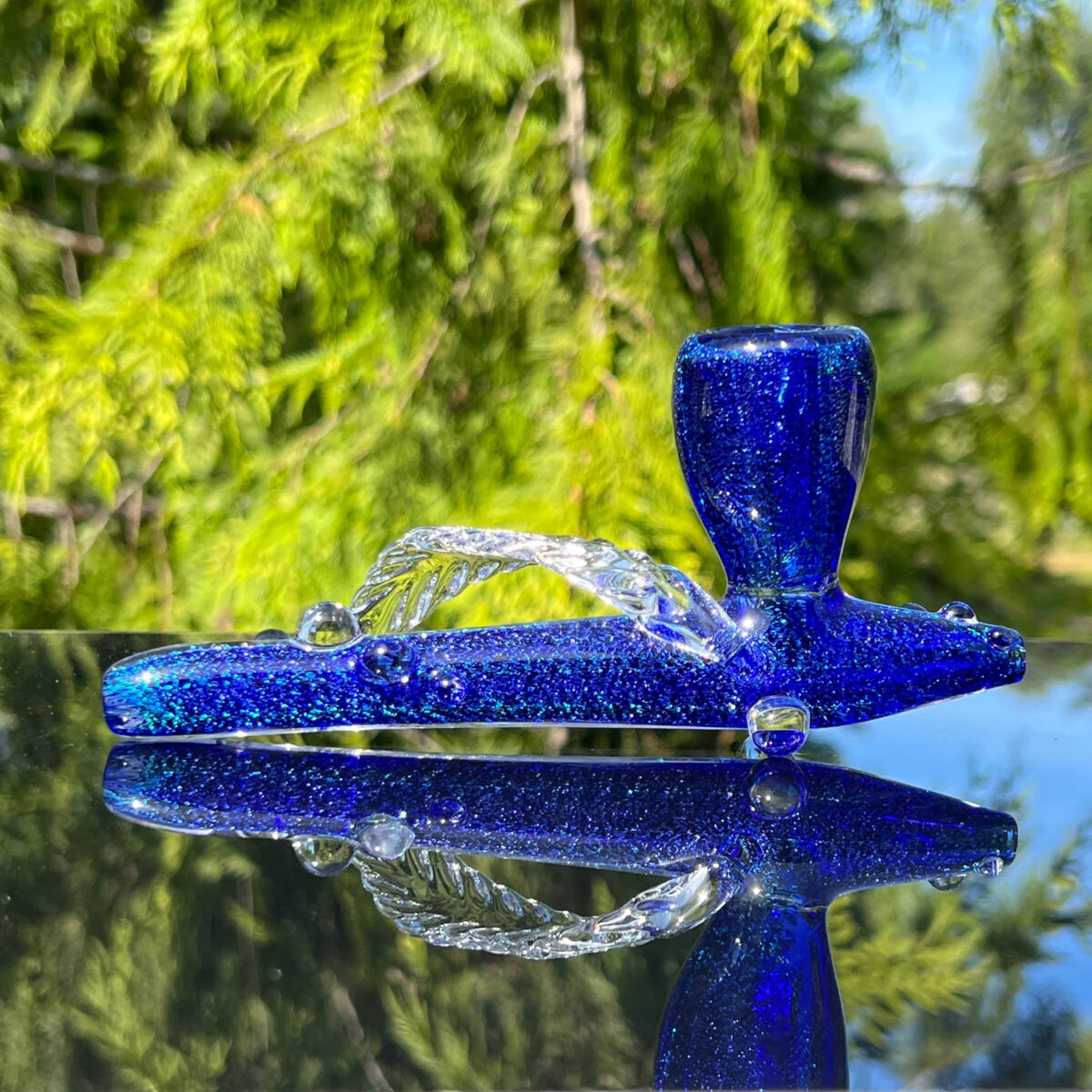 8″ Fume Steamroller Dry Pipe Tako Glass 2