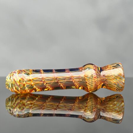 Royal Honey Coil Chillum Glass Pipe Schutz Glass