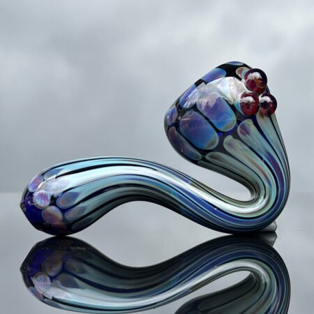 Dark Gossamer Sherlock Pipe Glass Pipe Schutz Glass
