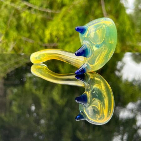 Spiked Fume Sherlock Glass Pipe Orosboro Glass
