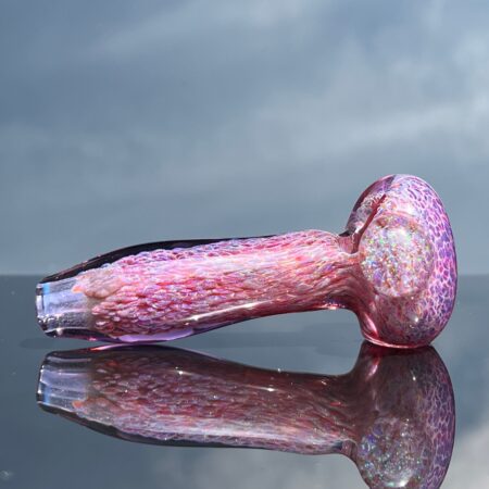 Purple Plasma Crushed Opal Pipe Glass Pipe Tako Glass