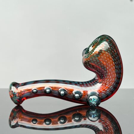 Snakeskin Sherlock Pipe Glass Pipe Firekist Glass