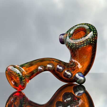 Snakeskin Sherlock Pipe Glass Pipe Firekist Glass