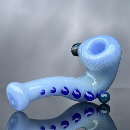 Snakeskin Sherlock Pipe Glass Pipe Firekist Glass