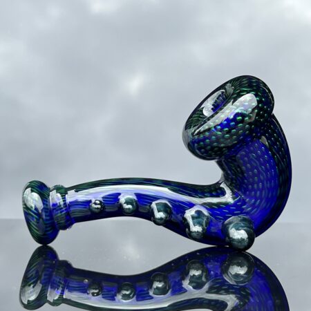 Snakeskin Sherlock Pipe Glass Pipe Firekist Glass
