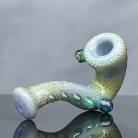Snakeskin Sherlock Pipe Glass Pipe Firekist Glass