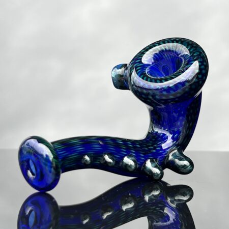 Snakeskin Sherlock Pipe Glass Pipe Firekist Glass