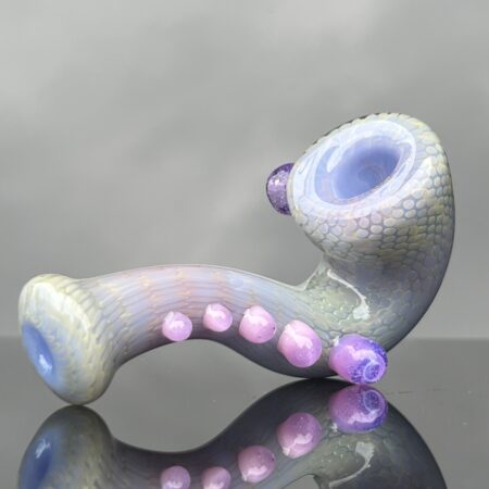 Snakeskin Sherlock Pipe Glass Pipe Firekist Glass