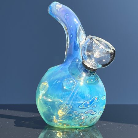 Blue Water Baby Bong Glass Pipe TG
