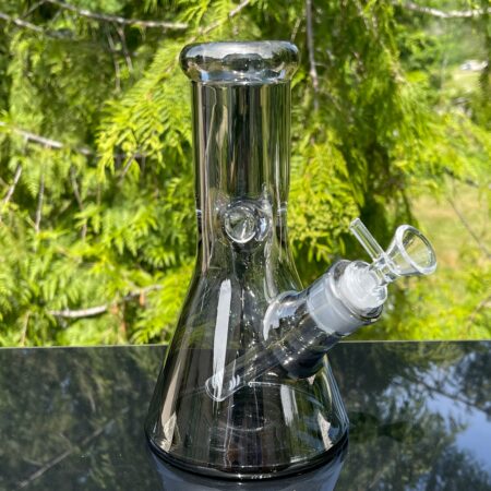 Silver Smoke 8.5" Thick 9mm Bong Glass Pipe TG