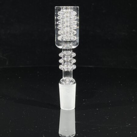14mm Diamond Knot 6 Stack Quartz Banger Accessories Tako Glass 14mm Diamond Knot Six Stack Quartz Banger