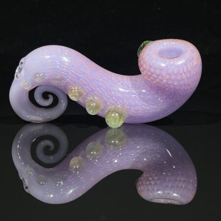 Snakeskin Curl-Lock Pipe Glass Pipe Firekist Glass