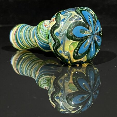 Inside Out Glass Spoon Pipe