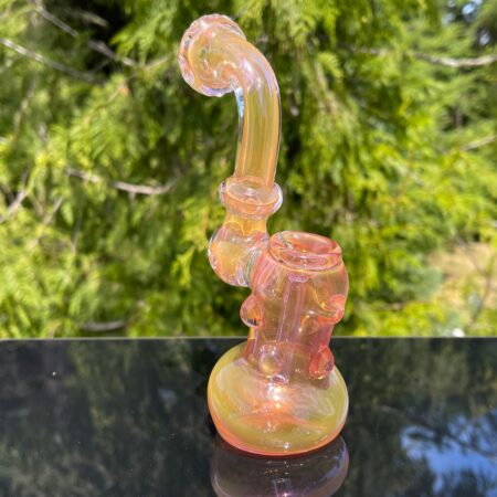 Rosé Bubbler Glass Pipe TG