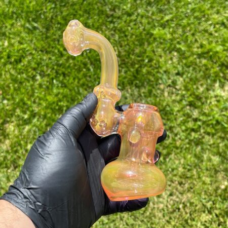 Rosé Bubbler Glass Pipe TG