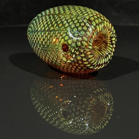 Snakeskin Dragon Egg Pipe LArge