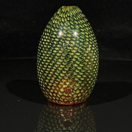 Snakeskin Dragon Egg Pipe Large