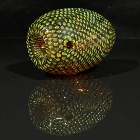 Snakeskin Dragon Egg Pipe Large