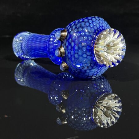 Anemone Face Snakeskin Spoon Pipe
