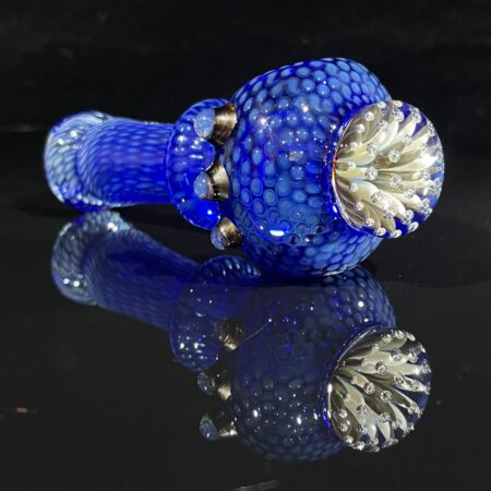 Anemone Face Snakeskin Spoon Pipe