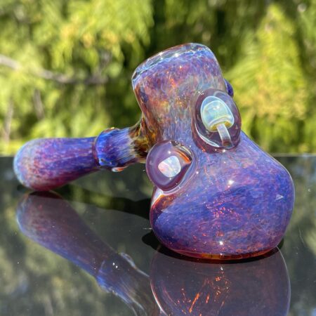 Purple Mushroom Opal Bubbler