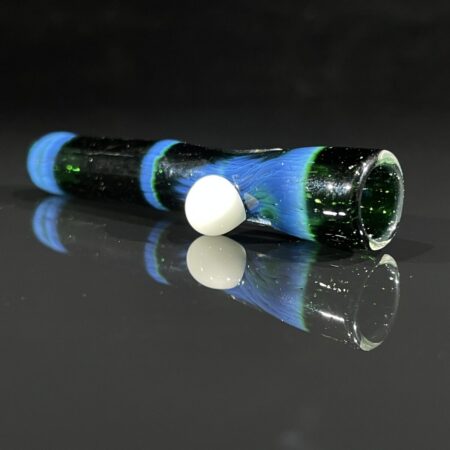 Pocket Frit Glass Chillum
