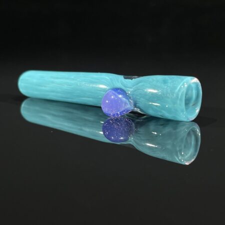 Pocket Frit Glass Chillum