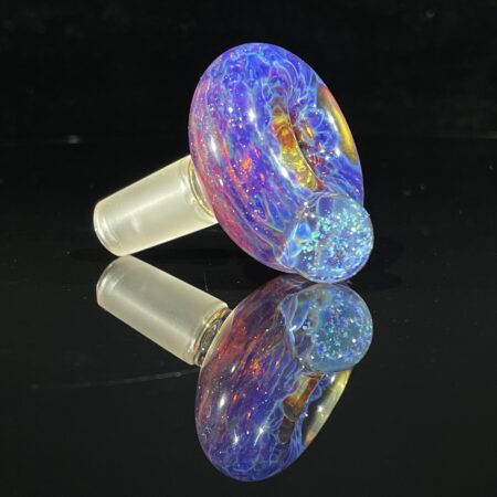 Crushed Opal Purple Nebula 14mm Slide